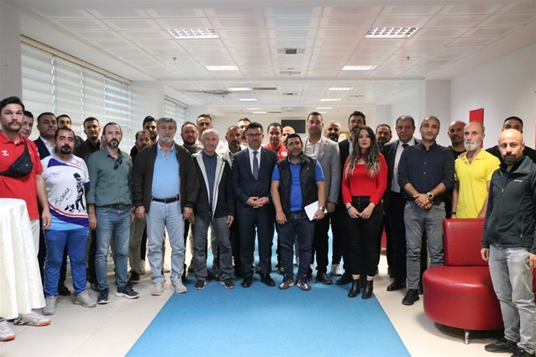 İL MÜDÜRÜ İSA YAZICI, FEDERASYON İL TEMSİLCİLERİYLE BİR ARAYA GELDİ